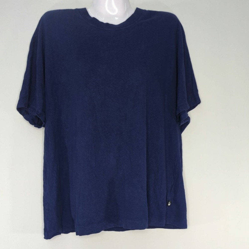 The North Face Womens Dark Blue T-Shirt Large